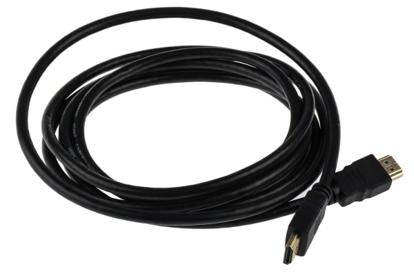 Product image for RS PRO 4K - HDMI to HDMI Cable, Male to Male- 3m
