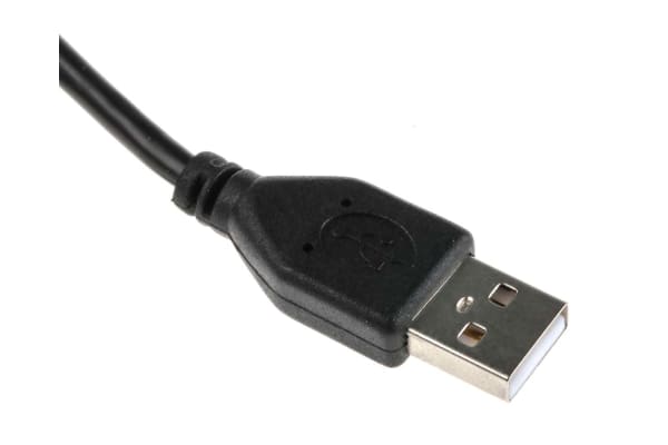 Product image for 5mtr USB 2.0 A M - A M Cable - Black