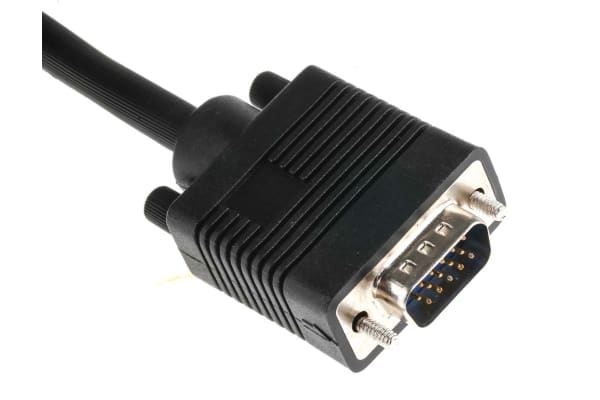 Product image for 5mtr VGA/SVGA HD15 M-M Cable - Black