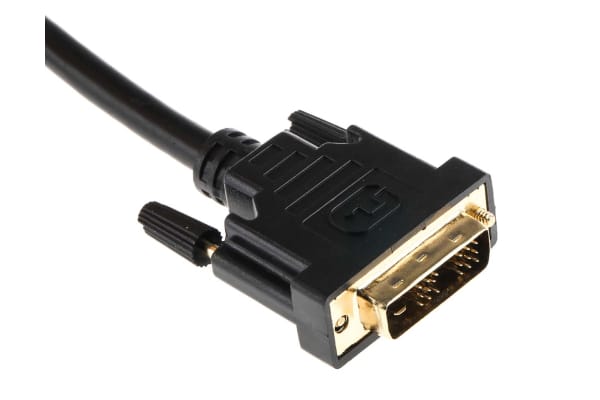 Product image for 5mtr DVI-D 19+1 Sinagle Link M - M Cable