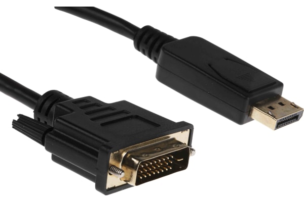 Product image for 1MTR DISPLAY PORT M - DVI-D M CABLE - BL