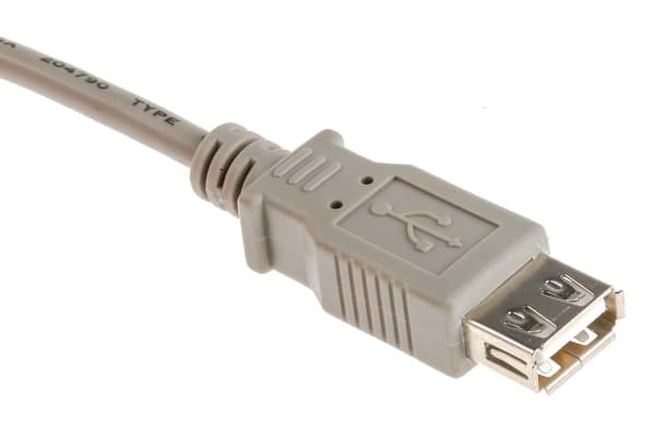 Product image for 1mtr USB 2.0 A M - A F Extension Cable -