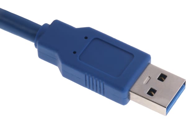 Product image for 1mtr USB 3.0 A M - A M Cable - Blue