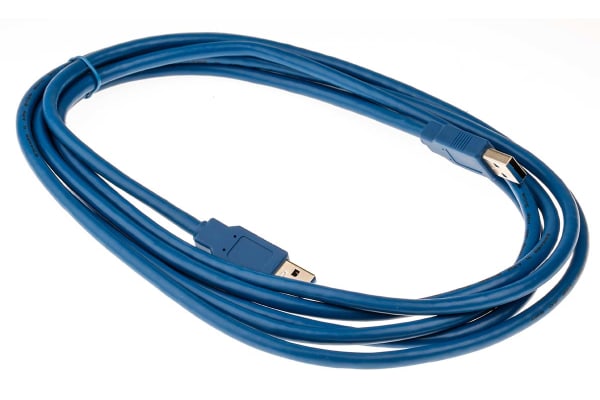 Product image for 3mtr USB 3.0 A M - A M Cable - Blue