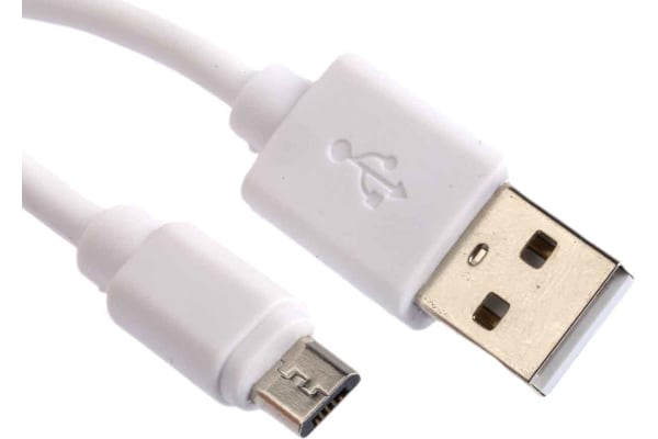 Product image for 1.8mtr USB 2.0 A M - Micro B M Cable - W