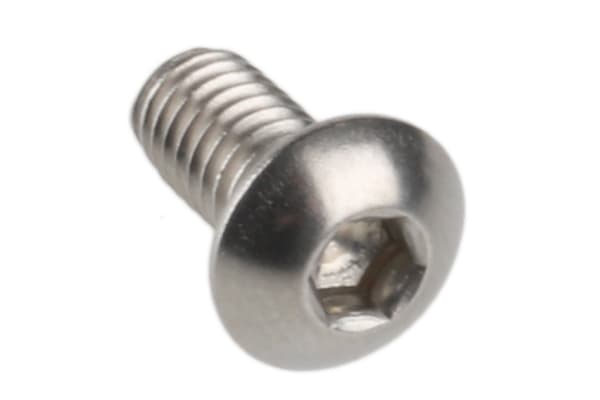 Product image for A2 s/steel skt button head screw,M4x8mm