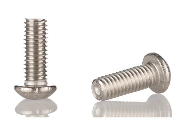 Product image for A2 s/steel skt button head screw,M4x10mm