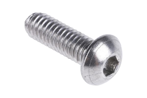 Product image for A2 s/steel skt button head screw,M4x12mm