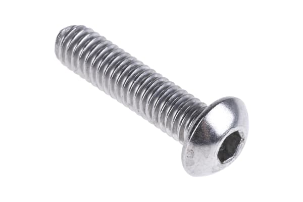 Product image for A2 s/steel skt button head screw,M4x16mm