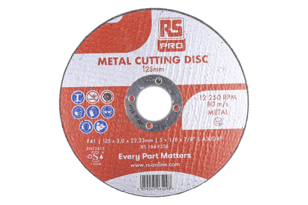 Product image for 115MM X 3.0MM X 22MM METAL CUTTING DISC