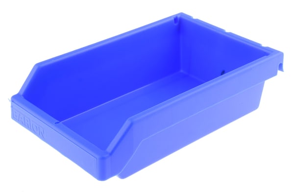 Product image for Blue visual bin system,153x130x99x47mm