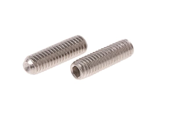 Product image for A4 s/steel hex socket set screw,M3x10mm