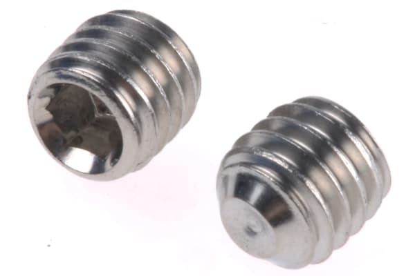 Product image for A4 s/steel hex socket set screw,M6x6mm