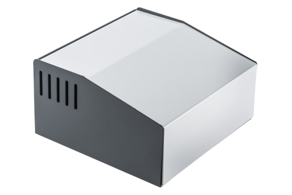 Product image for Two-tone grey console case,180x196x100mm