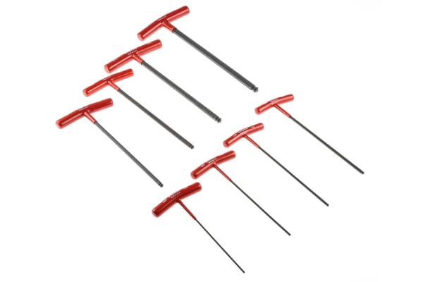 Product image for T HANDLE SETS BALLENDED 8PC 2 - 10MM