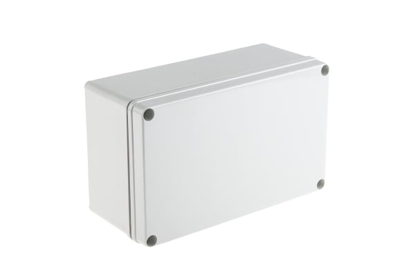 Product image for IP67 box with grey lid,230x140x95mm