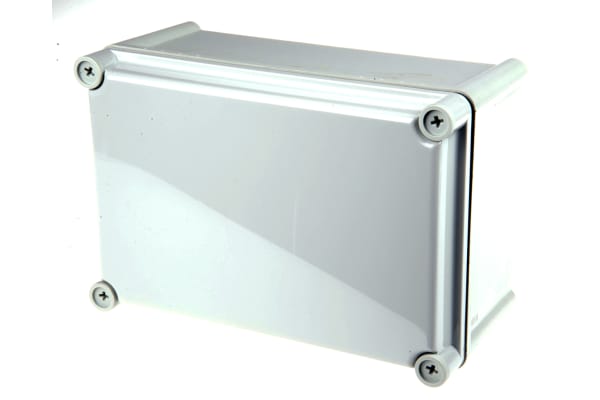 Product image for IP67 enclosure grey lid nom.280x190x130