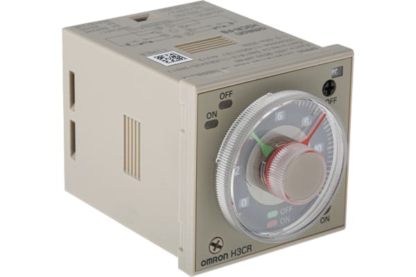 Product image for DPDTon-off timer,0.05sec-30hr 100-240Vac