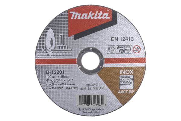 Product image for 100MM X 1MM METAL CUTTING DISC