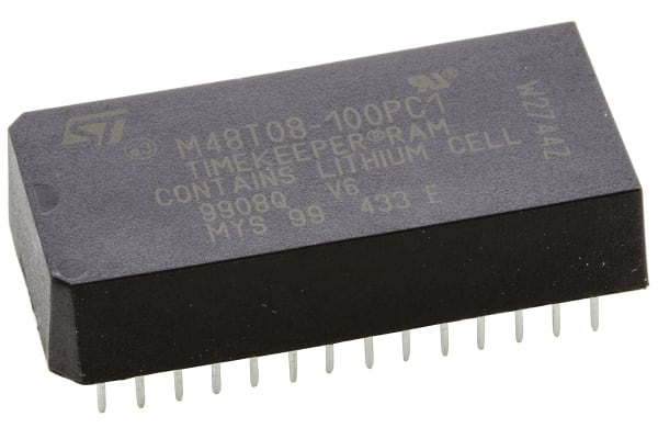 Product image for Non-volatile RAM,M48T08-100PC1 8kx8bit