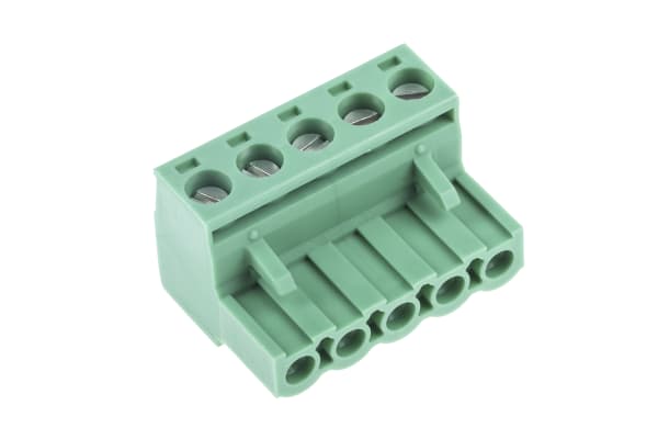 Product image for 5 WAY PARALLEL RISING CLAMP,5.08MM PITCH