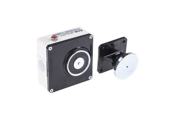 Product image for Fulleon Access Control Door Magnet, 390N Holding Force 24V dc