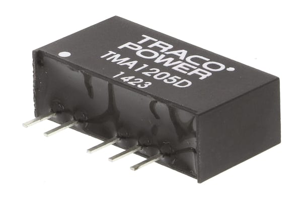 Product image for TMA1205D unregulated DC-DC,+/-5V 1W