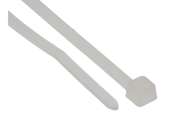 Product image for Natural nylon cable tie 205x2.5mm