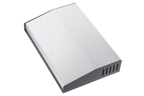 Product image for Two-tone grey console case,200x300x58mm