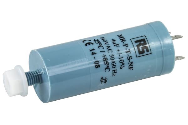 Product image for MRP440 motor run capacitor,4uF 440Vac