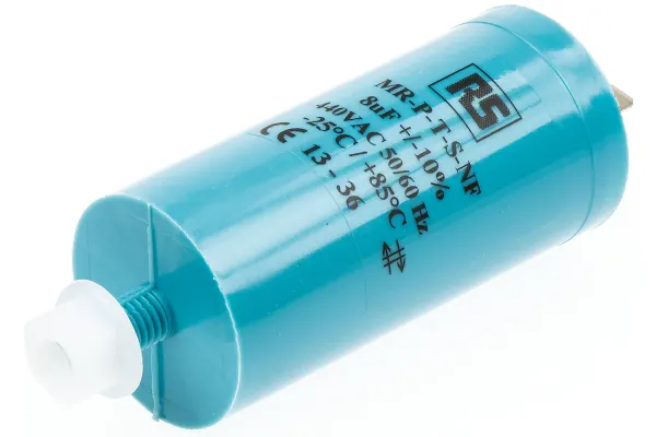 Product image for MRP440 motor run capacitor,8uF 440Vac