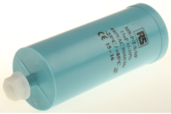 Product image for MRP440 motor run capacitor,15uF 440Vac