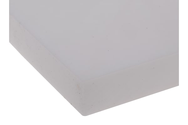 Product image for PTFE plastic sheet stock,300x300x12mm