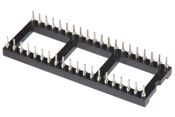 Product image for 40 WAY TURNED PIN DIL SOCKET,0.6IN PITCH