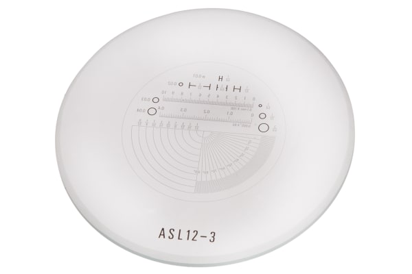 Product image for Graticule magnifier mm/in/deg scale,No.3