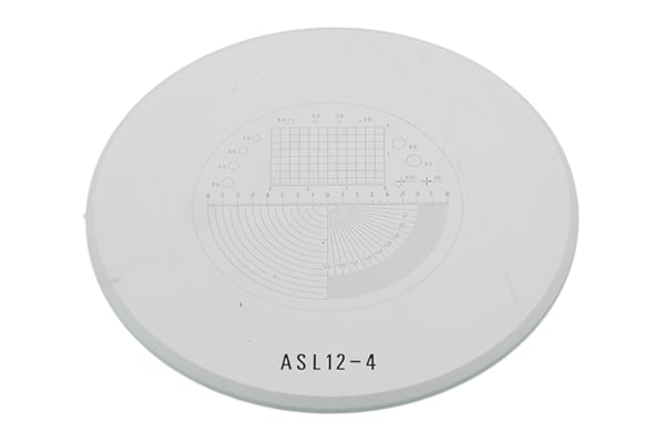 Product image for Graticule magnifier mm/in/deg scale,No.4