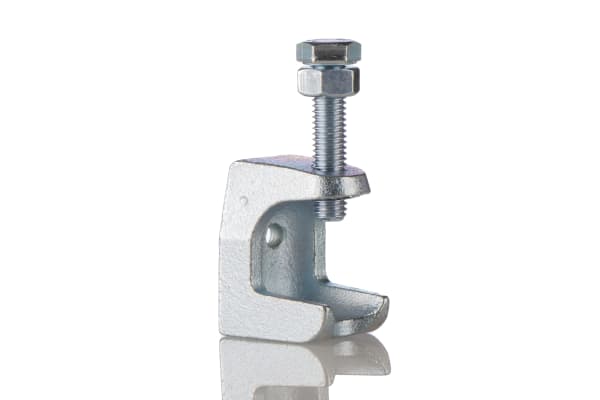 Product image for Flange fixing cast iron beam clamp,M6