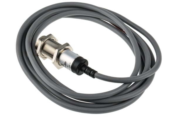 Product image for RS PRO Through Beam Reflection Photoelectric Sensor with Barrel Sensor, 10 m Detection Range