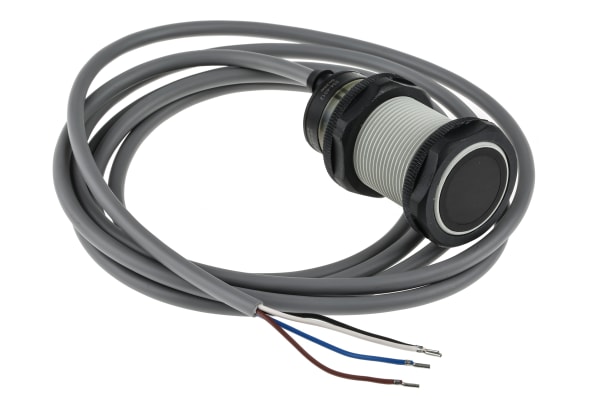 Product image for RS PRO Through Beam Reflection Photoelectric Sensor with Barrel Sensor, 20 m Detection Range