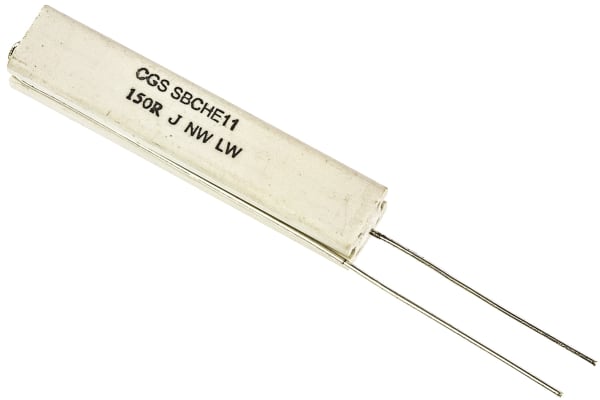 Product image for Ceramic body wirewound resistor,150R 11W