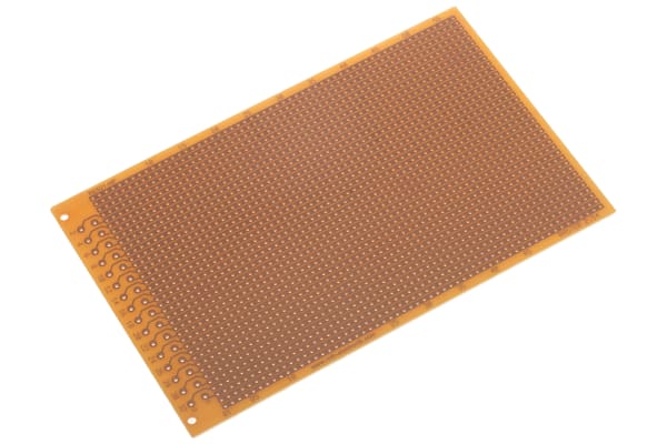 Product image for 1 SIDED DIN STRIPBOARD SRBP,160X100MM