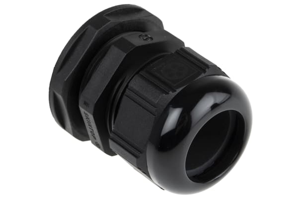 Product image for Cable gland, nylon, black, PG29, IP68