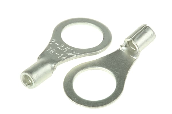 Product image for M8 uninsulated spade terminal,1-2.5sq.mm