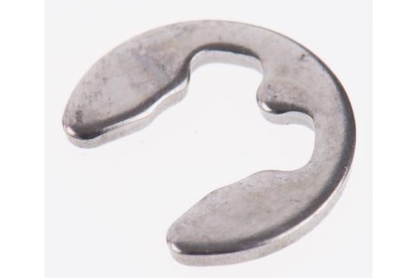 Product image for E type s/steel circlip,3.2mm groove