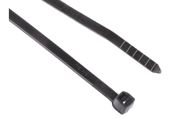 Product image for Thomas & Betts Black Cable Tie Nylon, 205mm x 3.5 mm