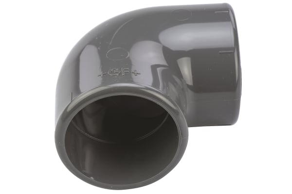 Product image for GEORGE FISCHER 90DEG PVC-U ELBOW,2IN