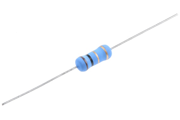 Product image for ROX2S metal oxide film resistor,1R0 2W