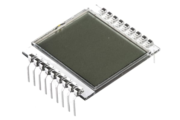 Product image for Reflective 2-digit LCD, JX5080PHR