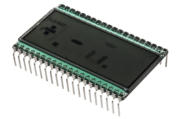 Product image for Transflective 3-1/2 digit LCD, JX5018PHT