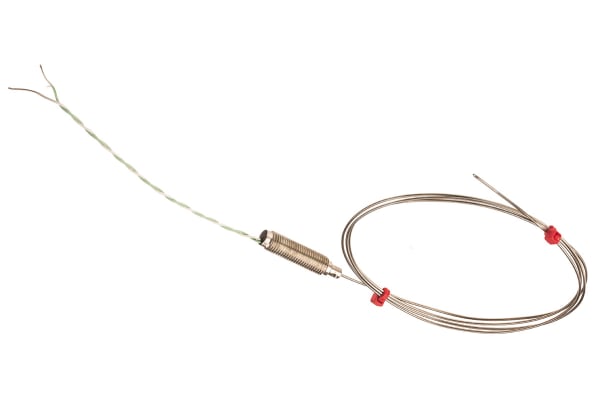 Product image for K inconel sheath thermocouple,1mmx1m